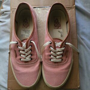 Vans pink size 9 mens 10.5 women